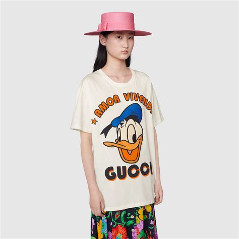 gucci con paperino|Ventaglio Paperino Disney x Gucci .